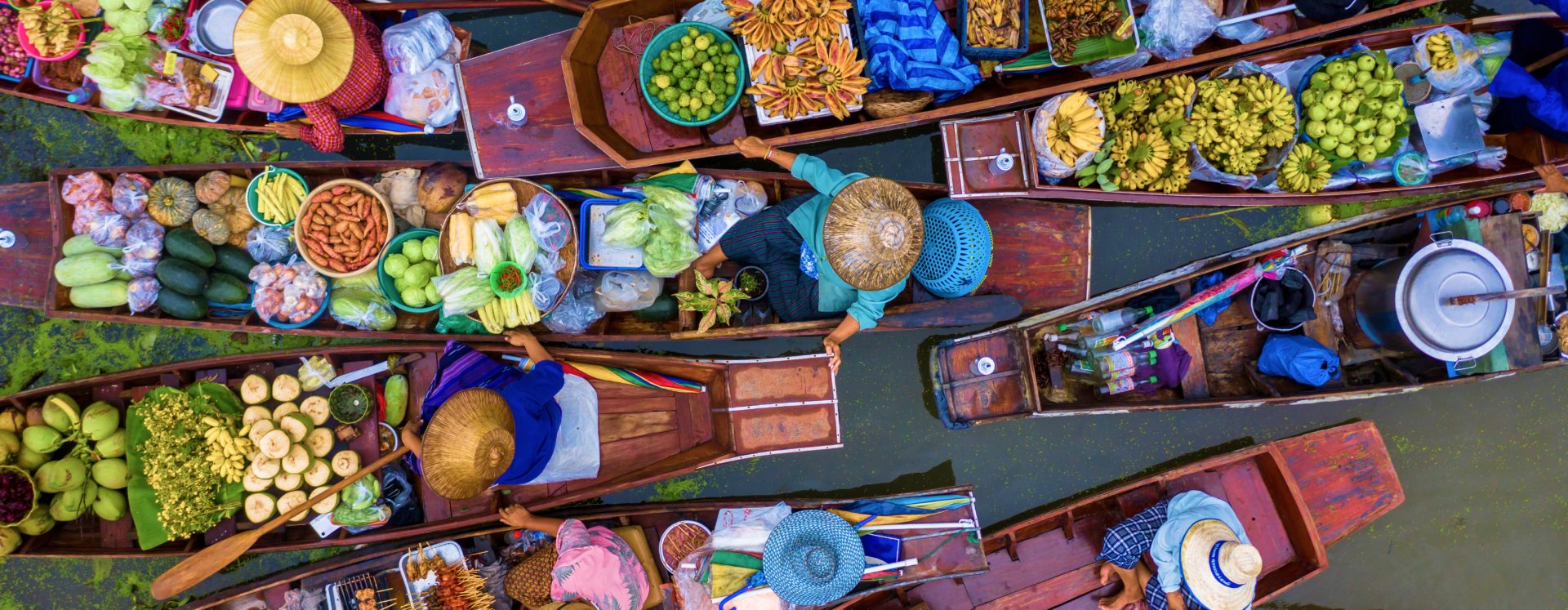 Bangkok Damnoen Saduak floating market
