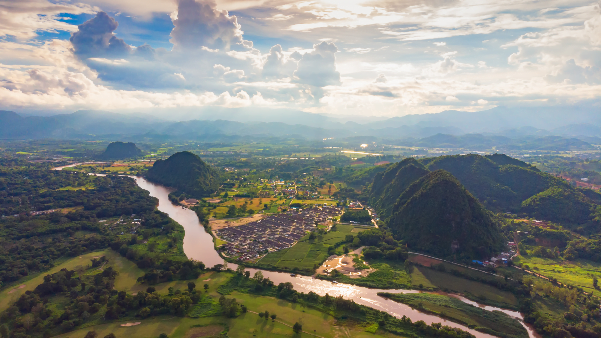 Chiang Rai landscape view
