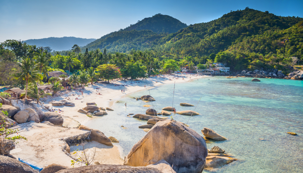 Koh Samui Silver Beach crystal view