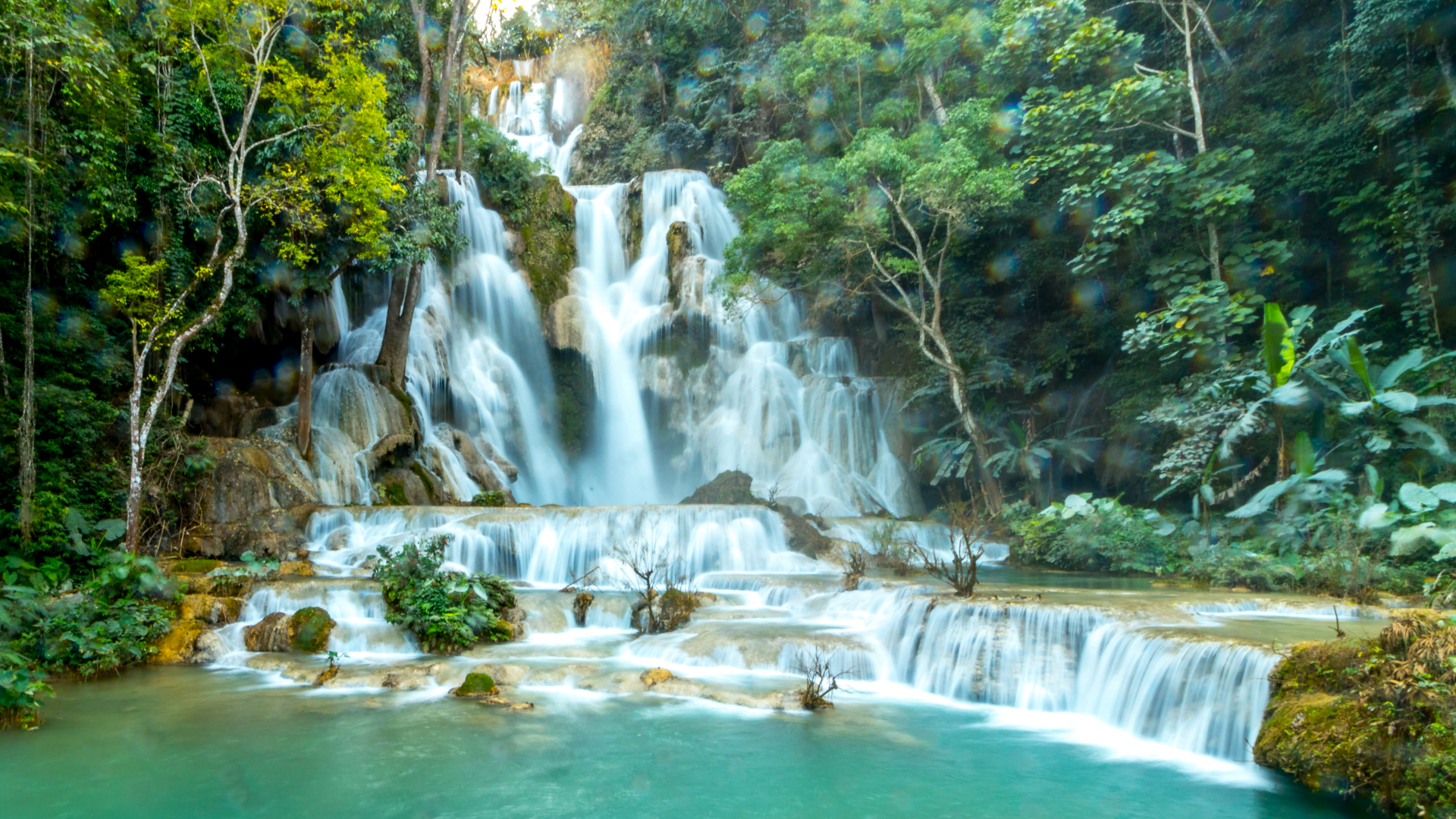 Luang Prabang Tad Sae waterfall