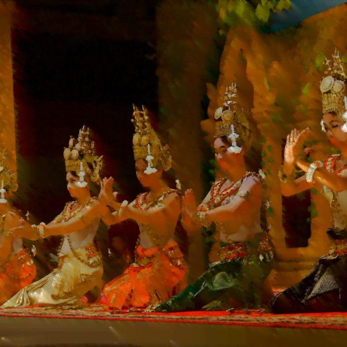 Cambodia apsara dancing performance